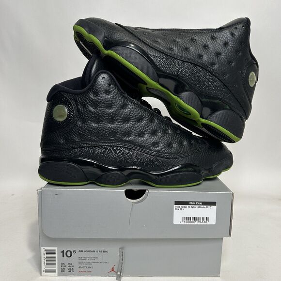 Jordan Other - Nike Shoes Air Jordan 13 Retro “Altitude/Black Green” 2017